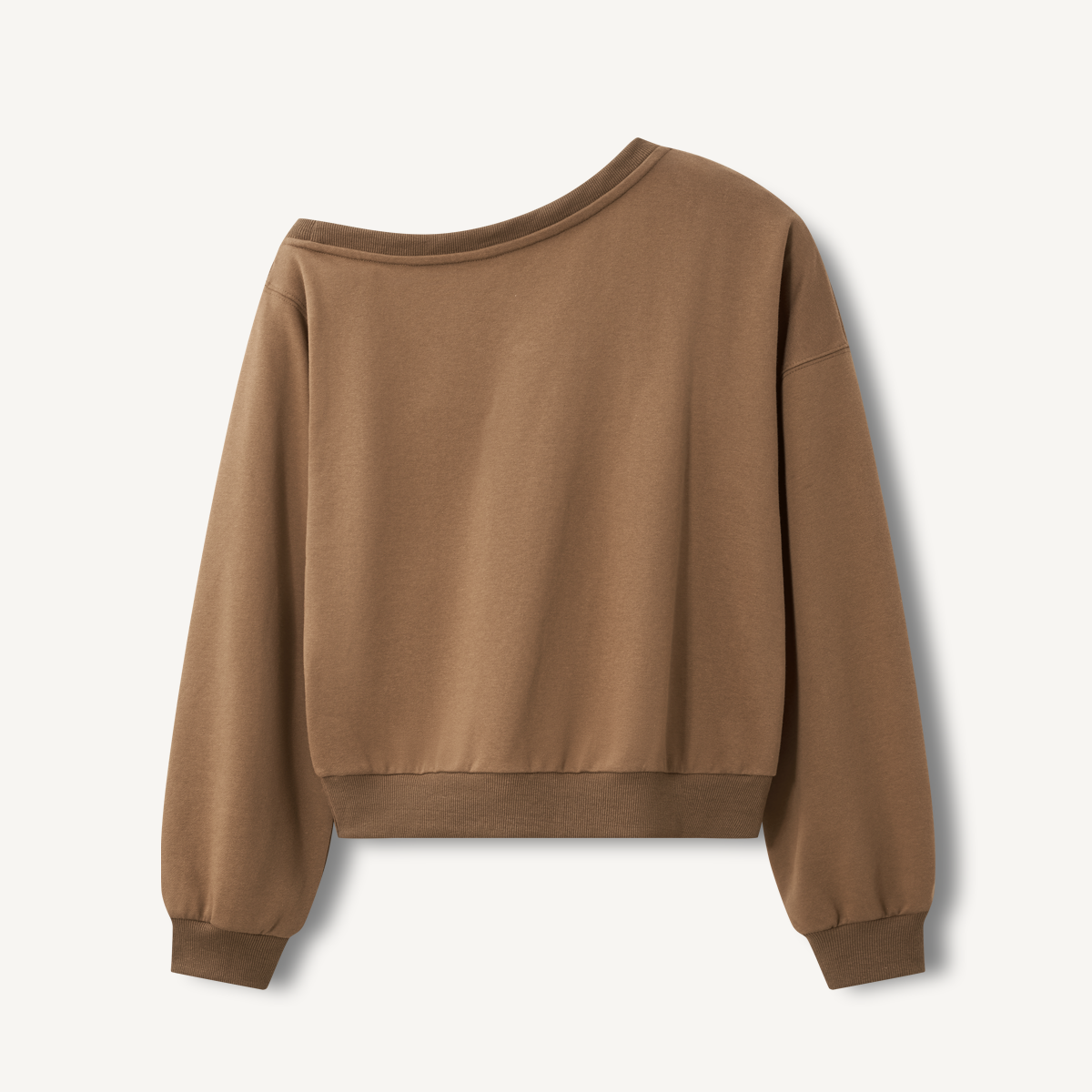 Tangled With Love Print Off Shoulder Sweatshirts