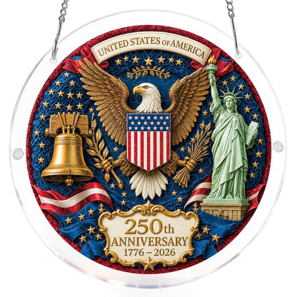 Glory of America - Acrylic Window Suncatcher