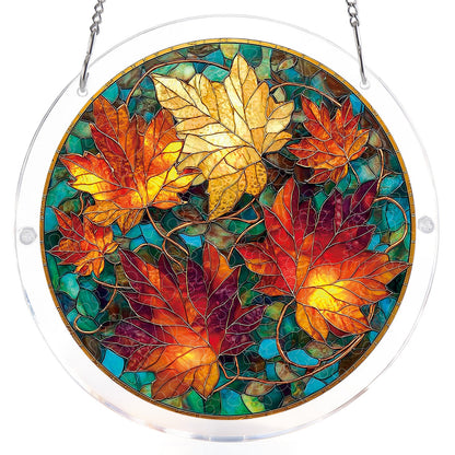 Golden Maple - Acrylic Window Suncatcher
