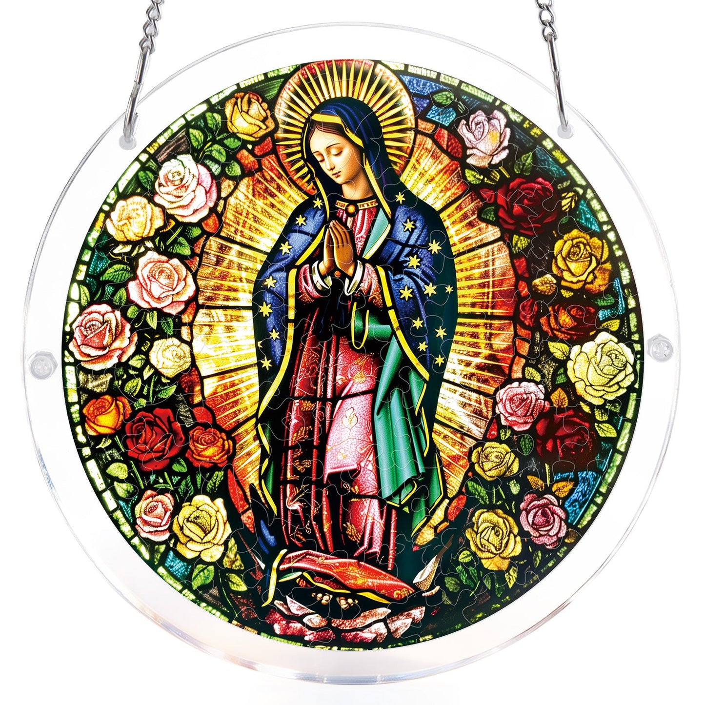 Light of Prayer - Acrylic Window Suncatcher