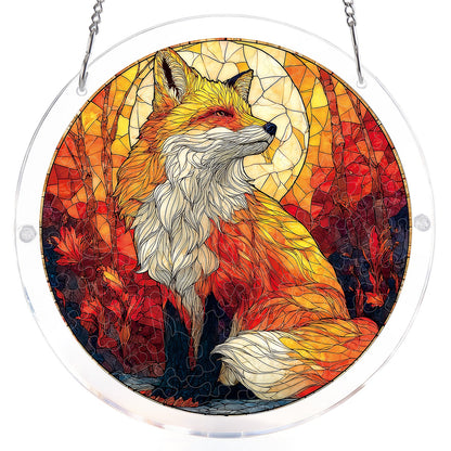 Fox Glow - Acrylic Window Suncatcher