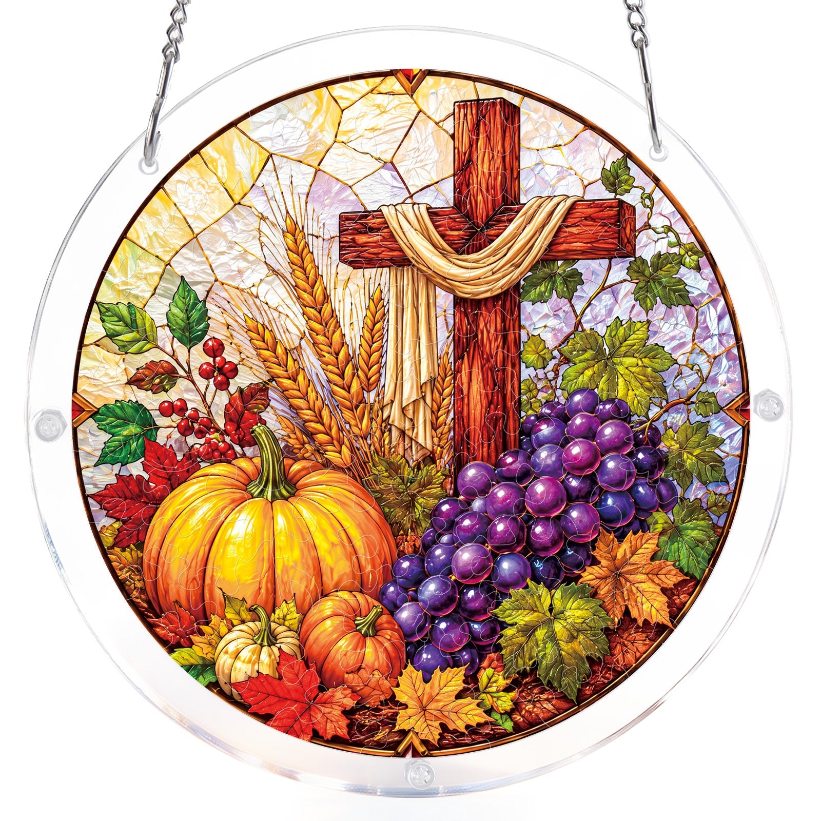 Harvest Blessings - Acrylic Window Suncatcher