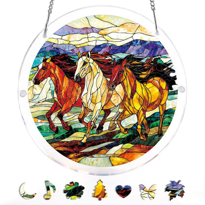 Wild Gallop - Acrylic Window Suncatcher