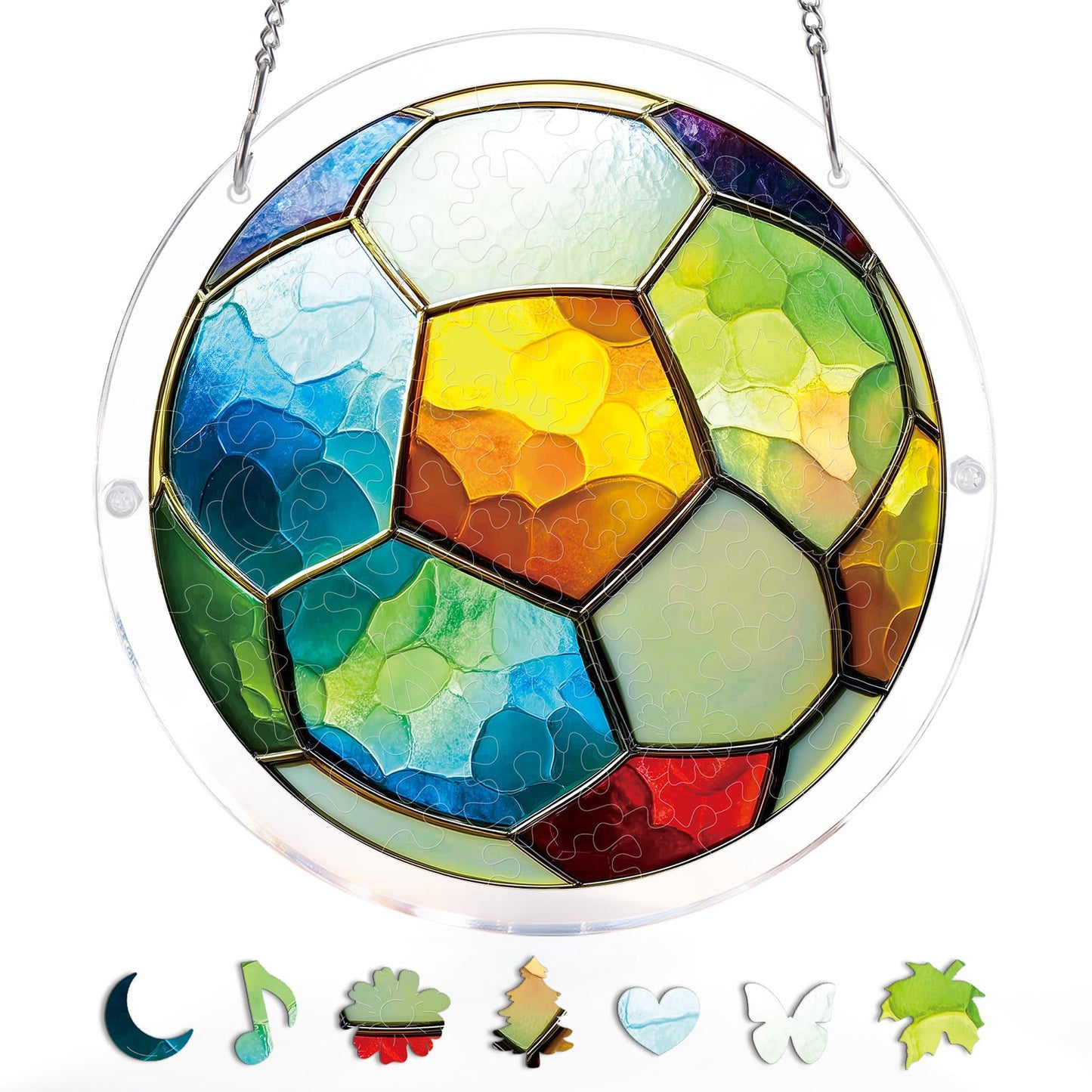 Crystal Kick - Acrylic Window Suncatcher