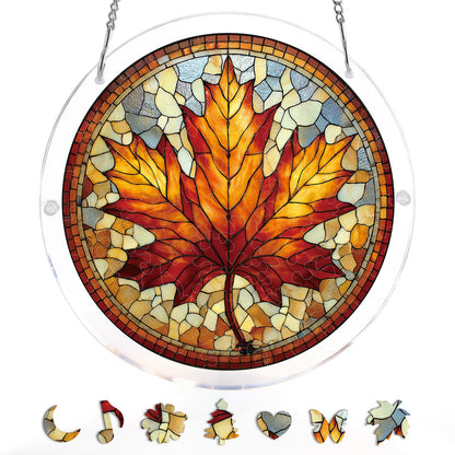Maple - Acrylic Window Suncatcher