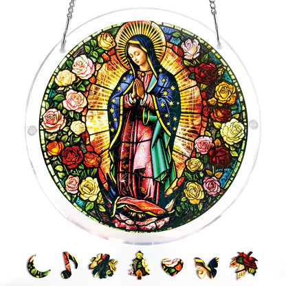 Light of Prayer - Acrylic Window Suncatcher