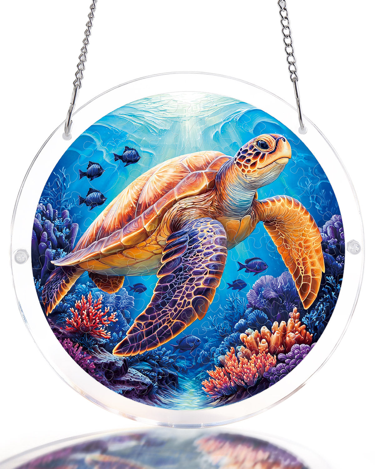 Starsea Turtle - Acrylic Window Suncatcher