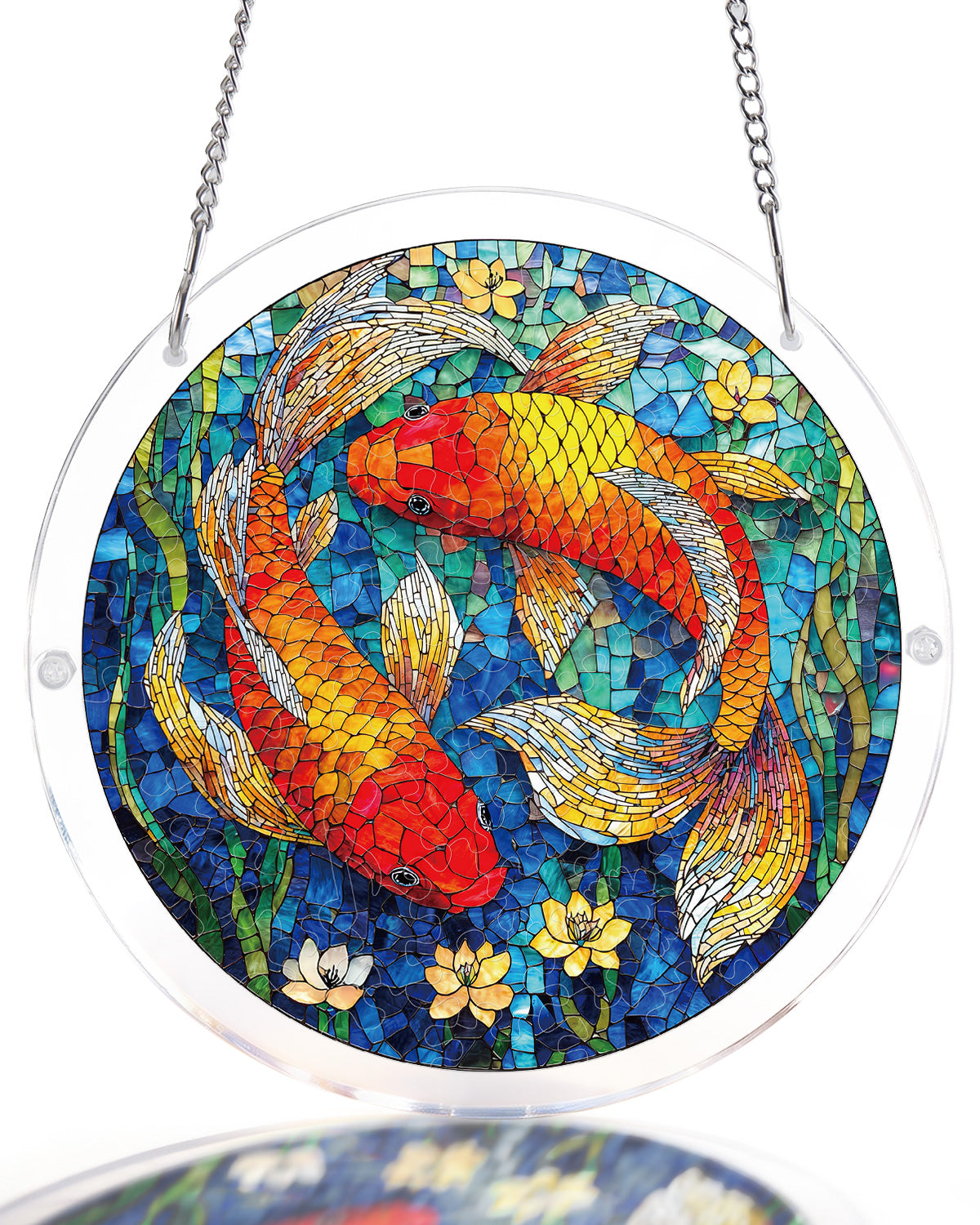 Koi Dream Pond - Acrylic Window Suncatcher