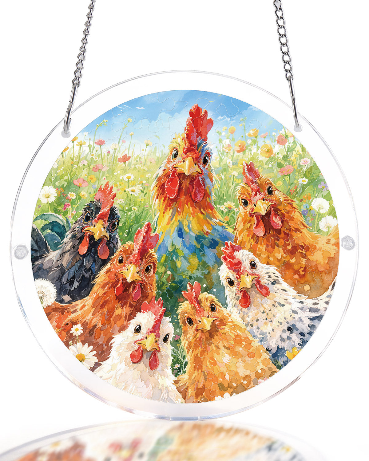 Morning in Bloom - Acrylic Window Suncatcher