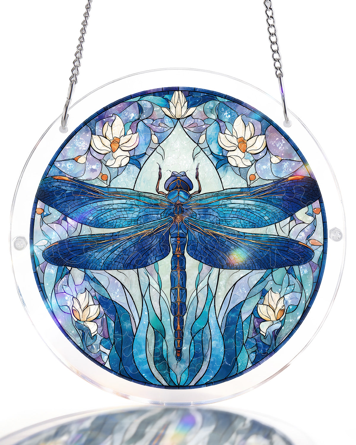 Moonlit Dragonfly - Acrylic Window Suncatcher