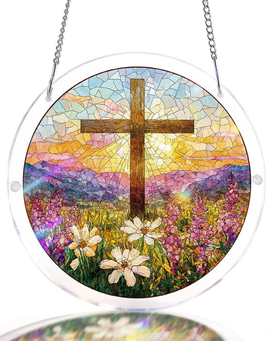 Garden of Holy Light - Acrylic Window Suncatcher