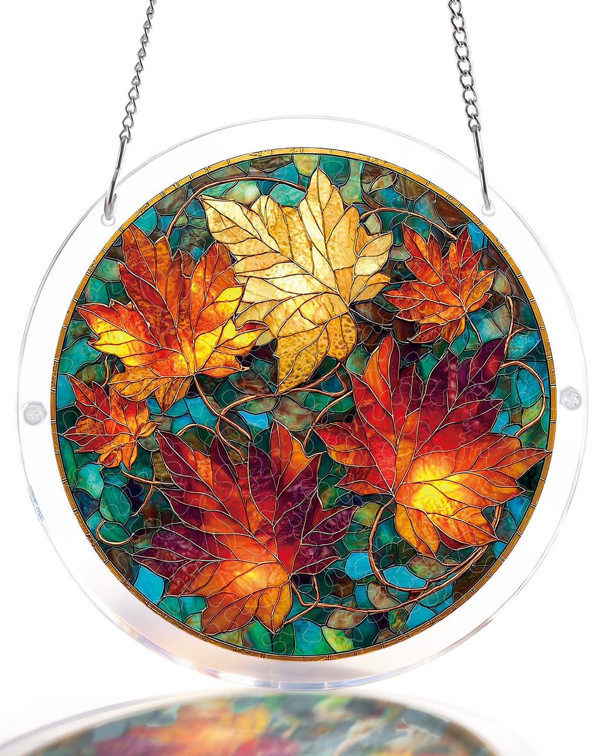 Golden Maple - Acrylic Window Suncatcher