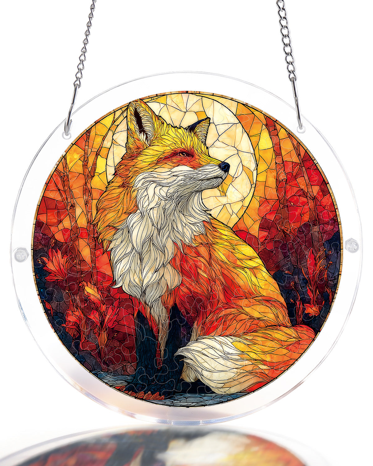 Fox Glow - Acrylic Window Suncatcher