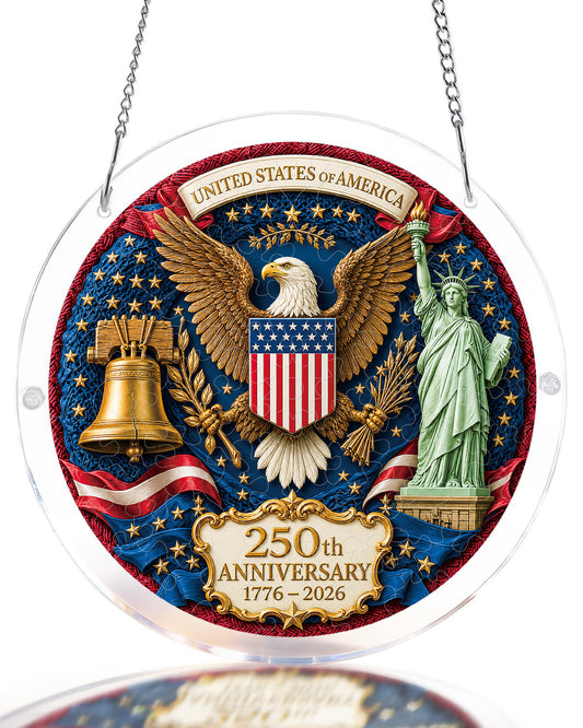 Glory of America - Acrylic Window Suncatcher
