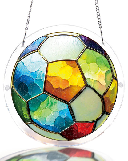 Crystal Kick - Acrylic Window Suncatcher