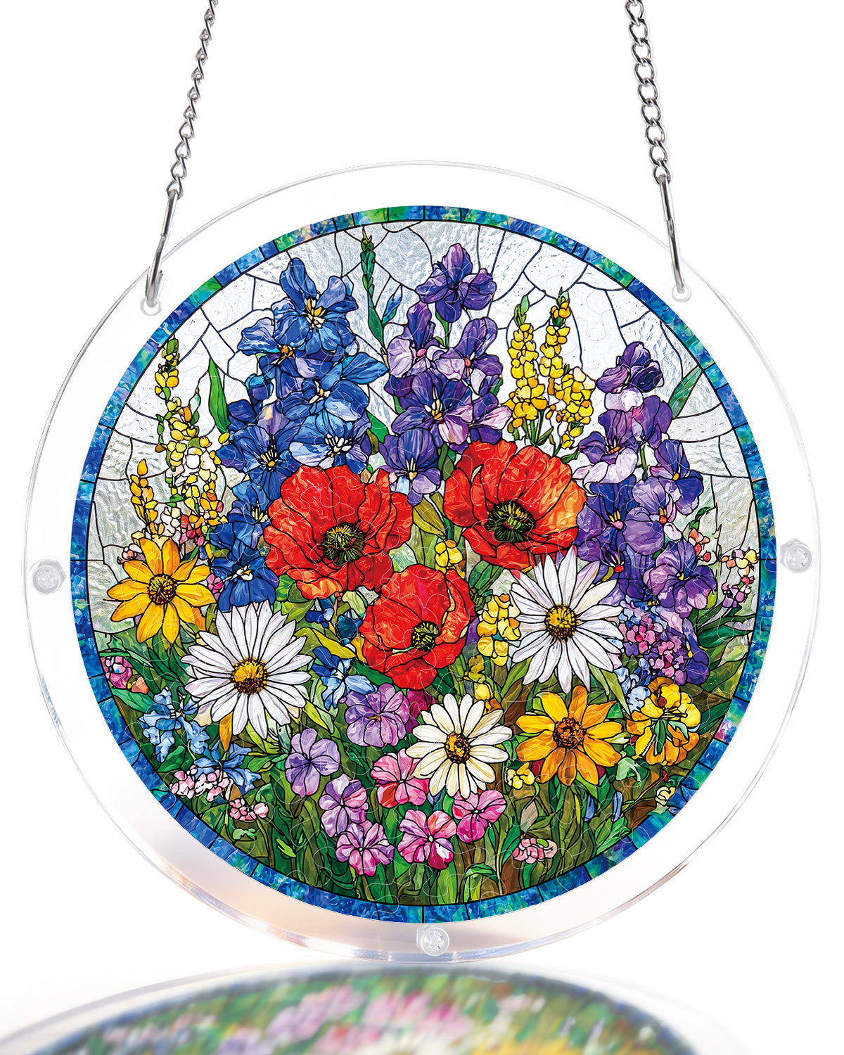 Wildflower Meadow - Acrylic Window Suncatcher