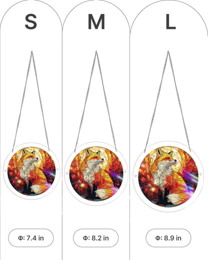 Fox Glow - Acrylic Window Suncatcher