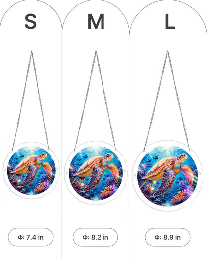 Starsea Turtle - Acrylic Window Suncatcher