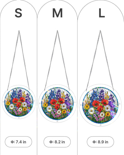 Wildflower Meadow - Acrylic Window Suncatcher