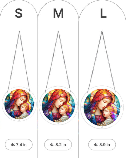 Holy Embrace - Acrylic Window Suncatcher