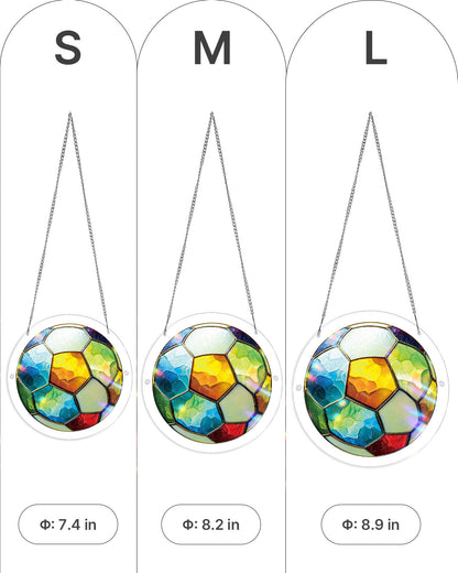 Crystal Kick - Acrylic Window Suncatcher