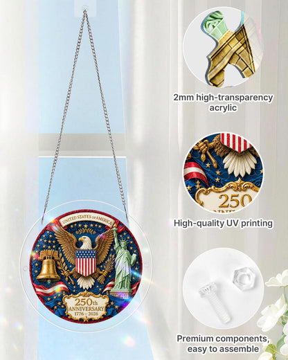 Glory of America - Acrylic Window Suncatcher