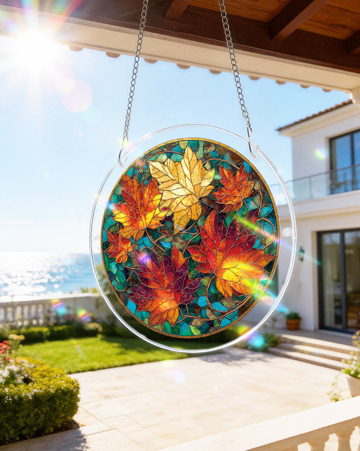 Golden Maple - Acrylic Window Suncatcher