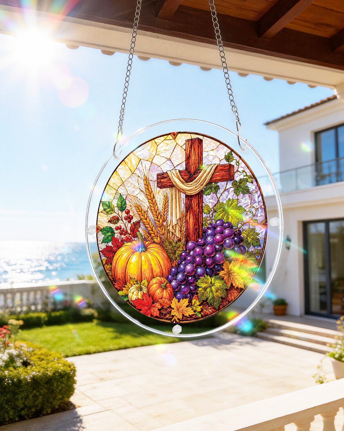 Harvest Blessings - Acrylic Window Suncatcher