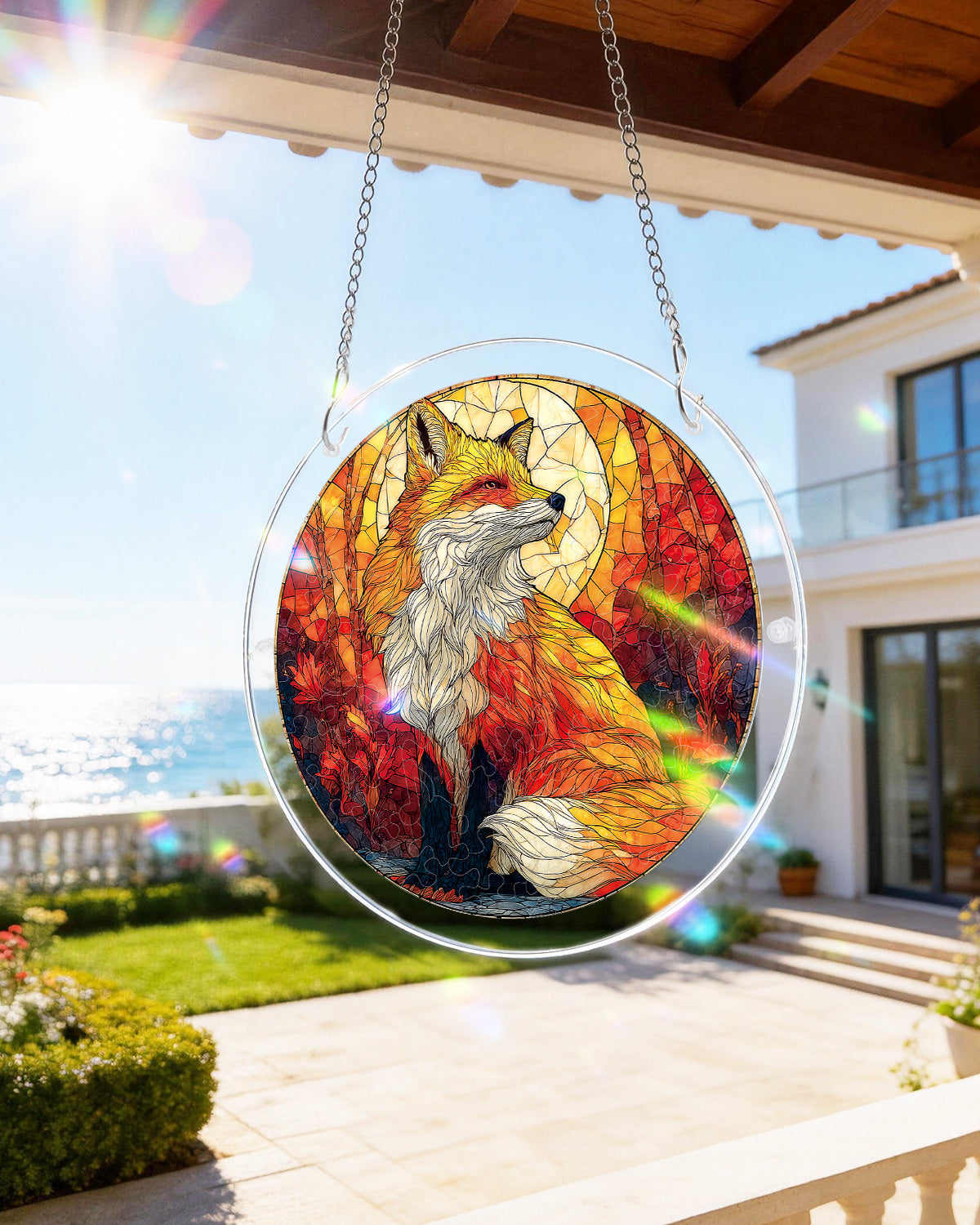 Fox Glow - Acrylic Window Suncatcher