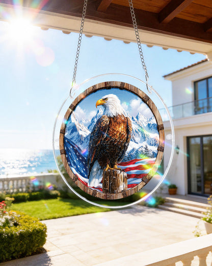 Wings of Freedom - Acrylic Window Suncatcher