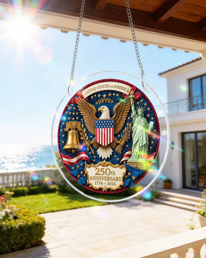 Glory of America - Acrylic Window Suncatcher