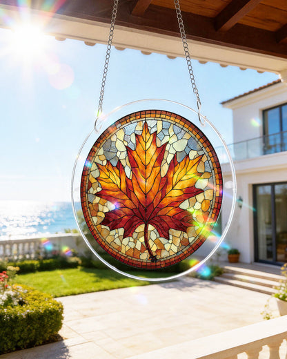 Maple - Acrylic Window Suncatcher