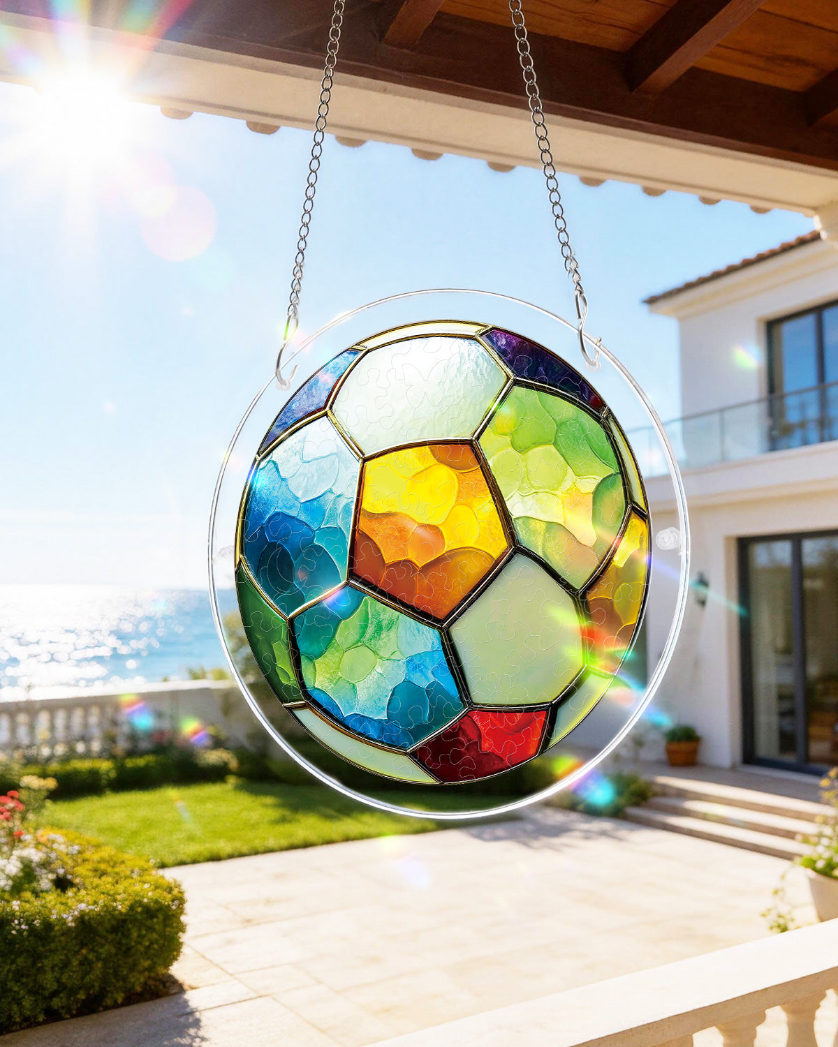 Crystal Kick - Acrylic Window Suncatcher