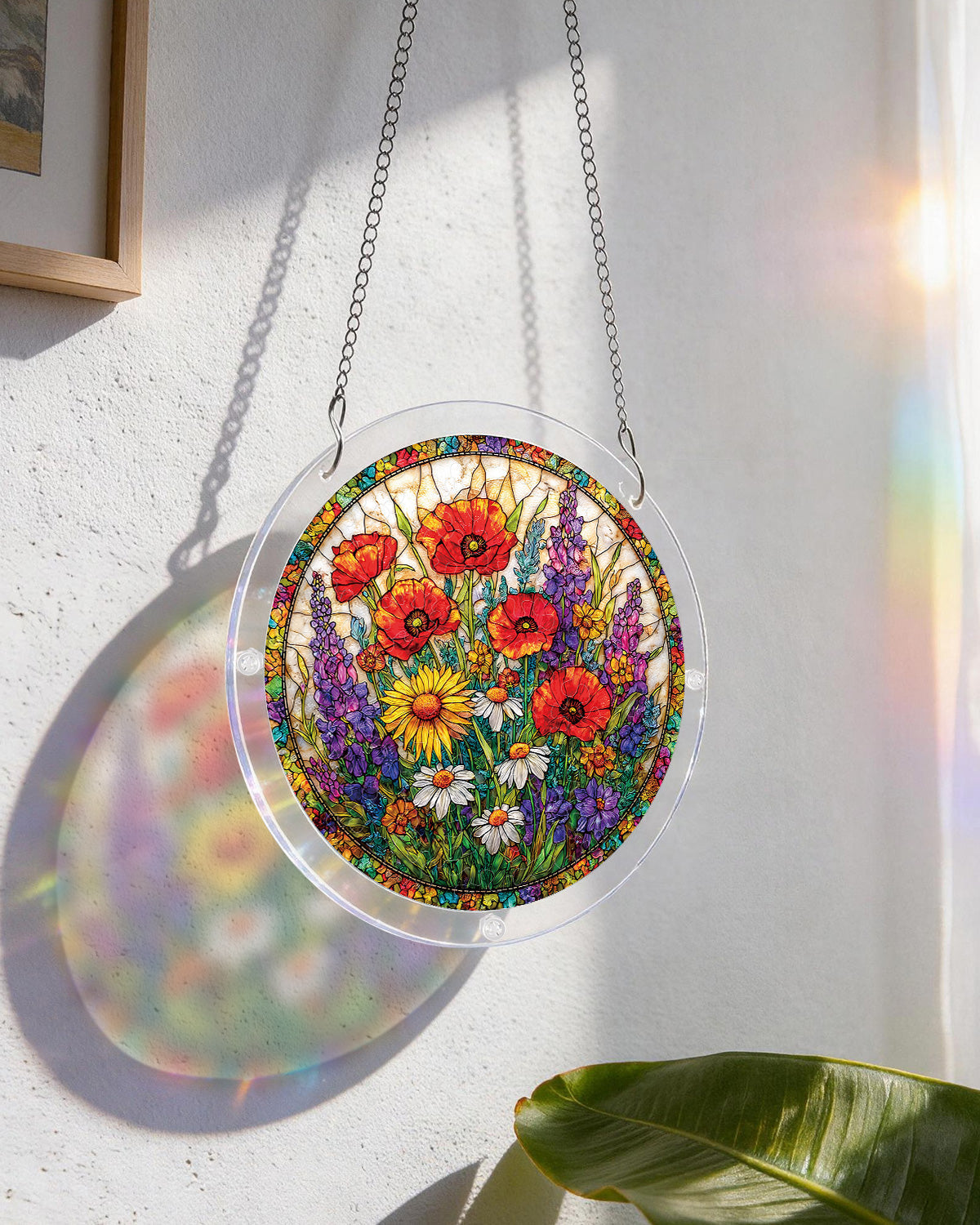 Wildflower Garden - Acrylic Window Suncatcher