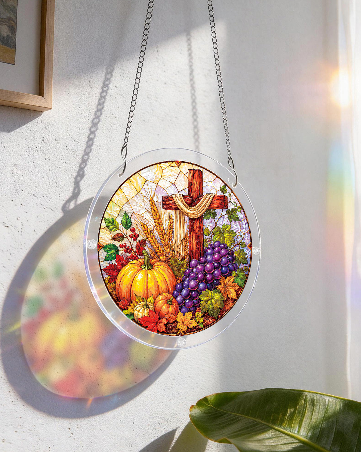Harvest Blessings - Acrylic Window Suncatcher