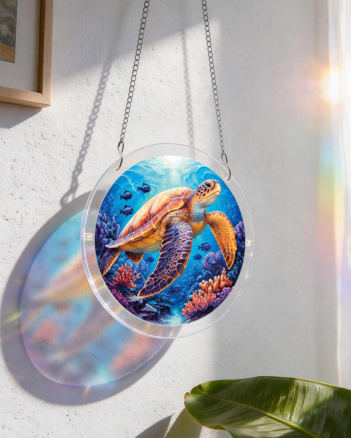 Starsea Turtle - Acrylic Window Suncatcher