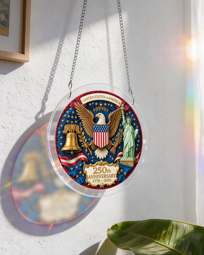 Glory of America - Acrylic Window Suncatcher