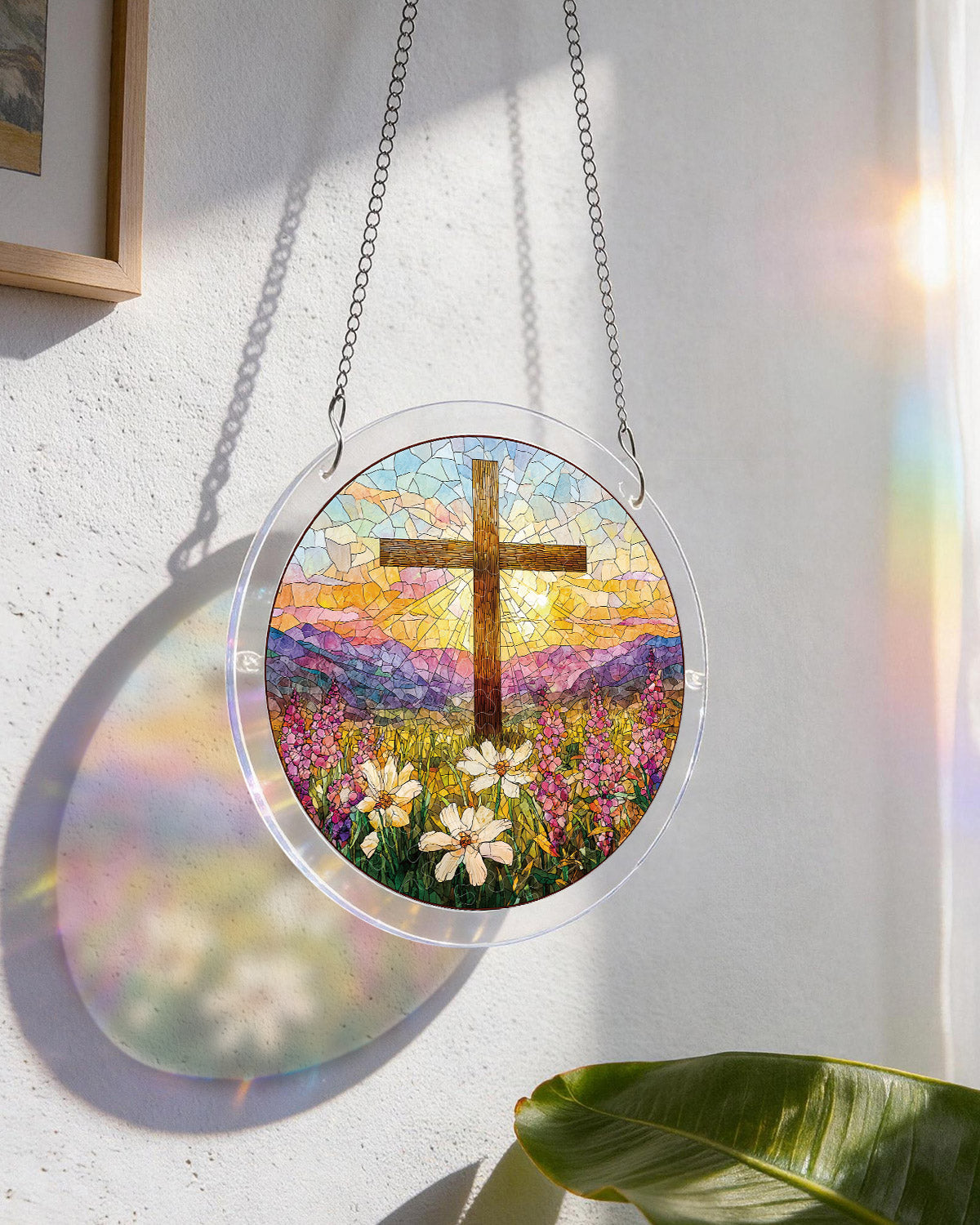 Garden of Holy Light - Acrylic Window Suncatcher