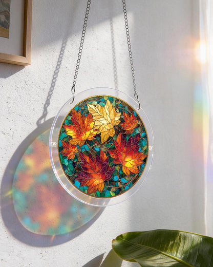 Golden Maple - Acrylic Window Suncatcher