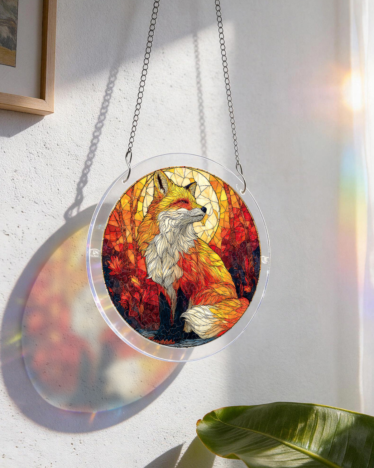 Fox Glow - Acrylic Window Suncatcher