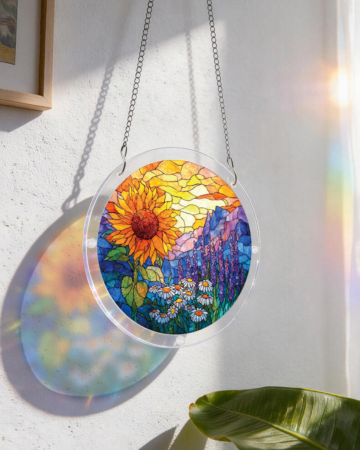 Sunflower Meadow - Acrylic Window Suncatcher