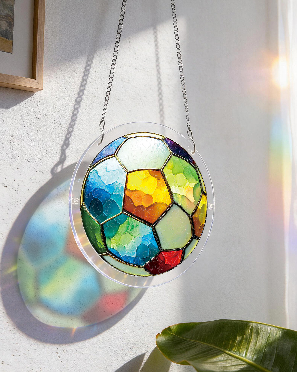 Crystal Kick - Acrylic Window Suncatcher