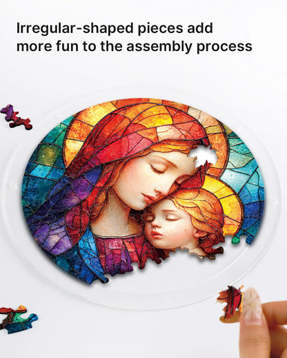 Holy Embrace - Acrylic Window Suncatcher