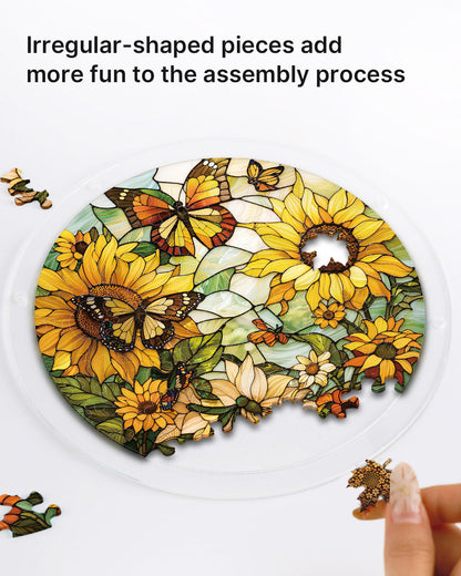 Sunflower Whispers - Acrylic Window Suncatcher