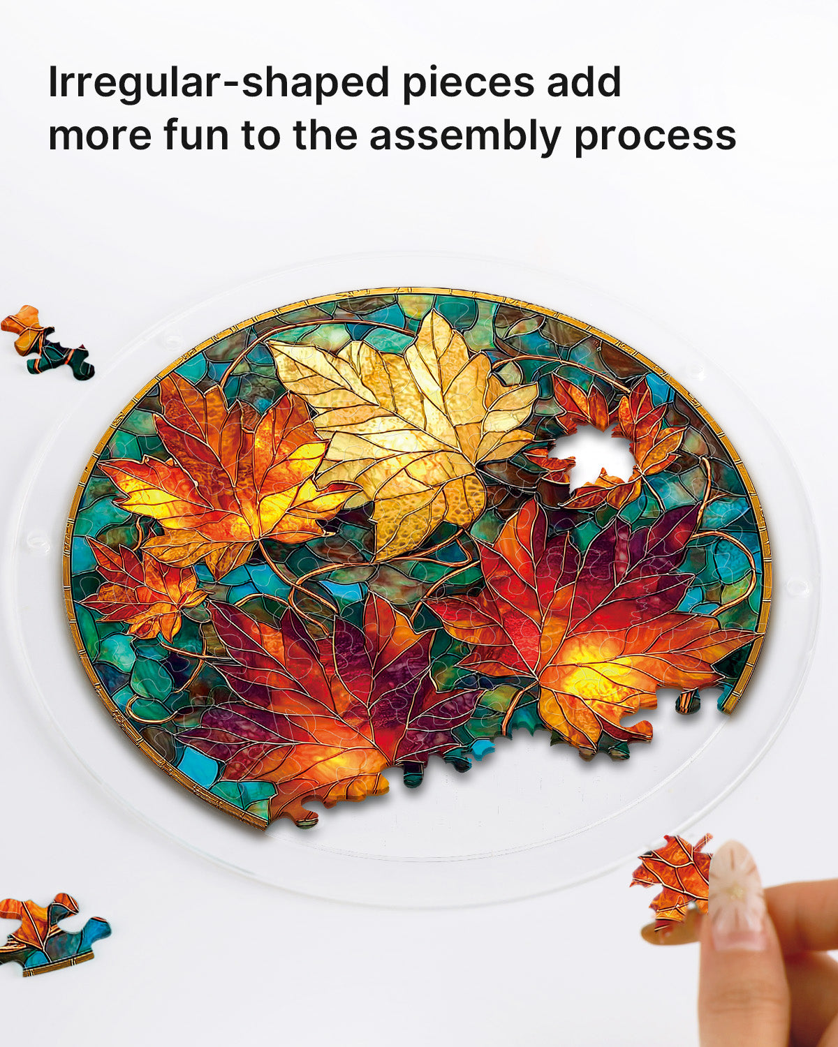 Golden Maple - Acrylic Window Suncatcher