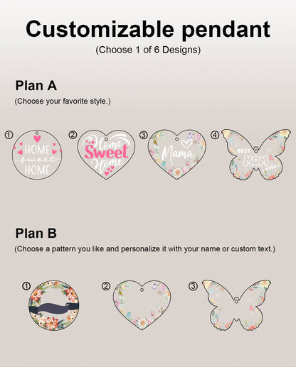 Acrylic Jigsaw Puzzle Suncatcher - Neon Petal Heart