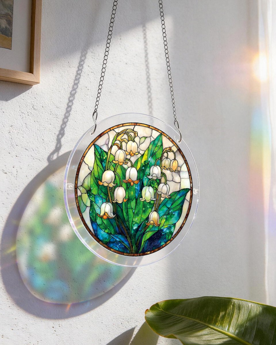 Secret Lily Valley - Acrylic Window Suncatcher