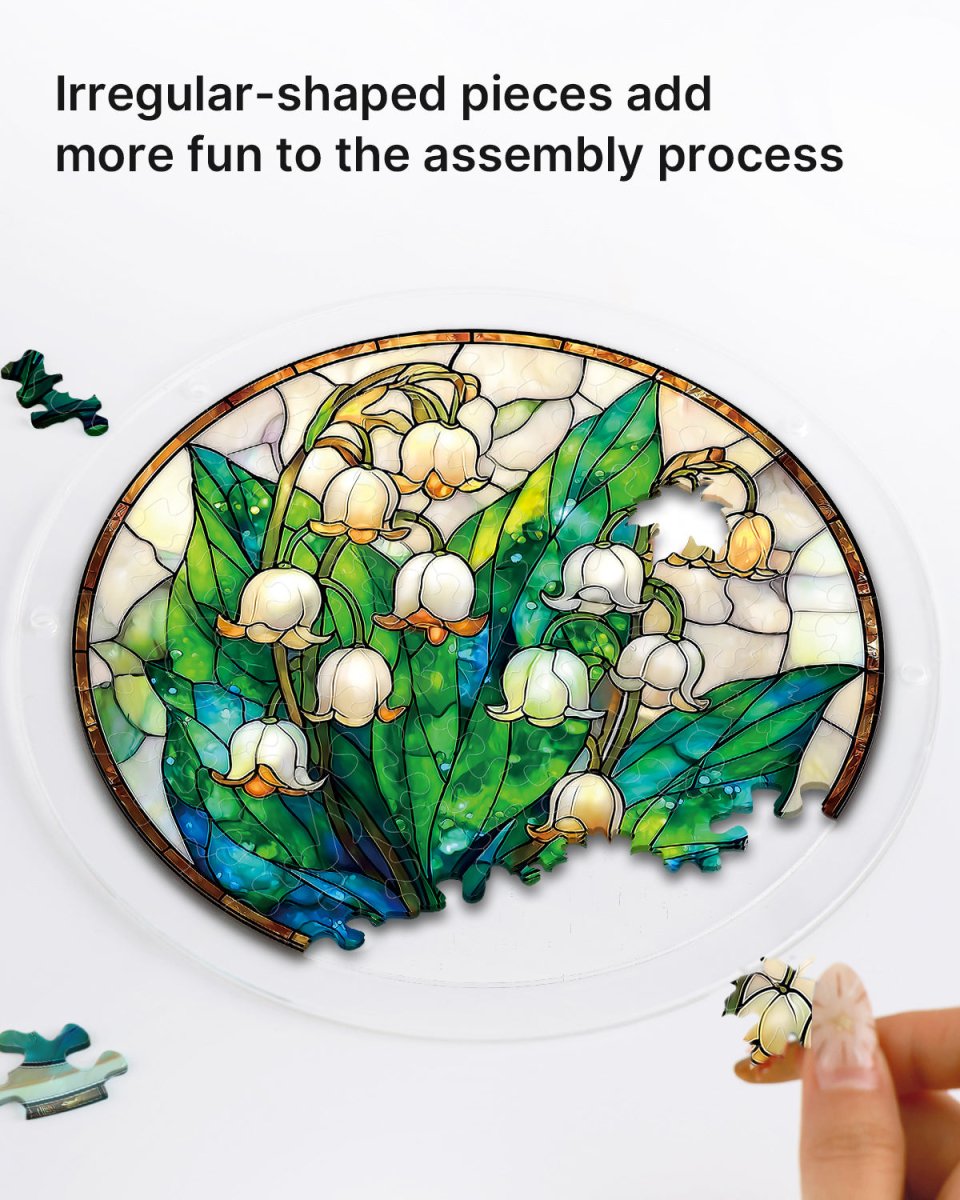 Secret Lily Valley - Acrylic Window Suncatcher