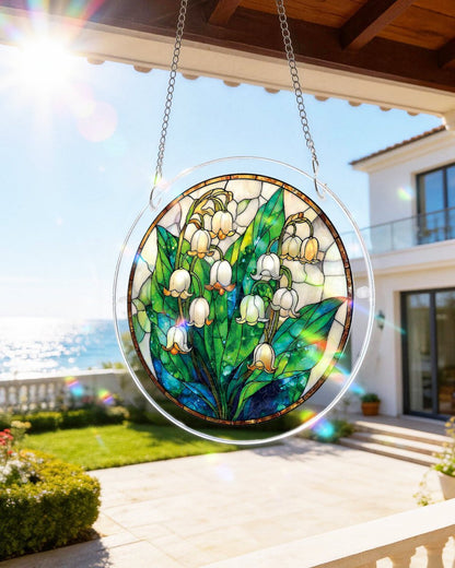 Secret Lily Valley - Acrylic Window Suncatcher