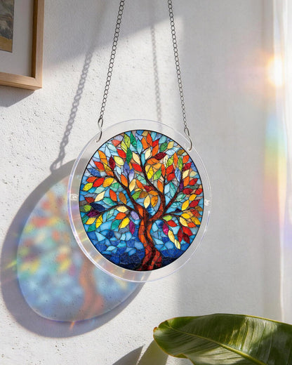 Tree of Radiant Glass - Acrylic Window Suncatcher